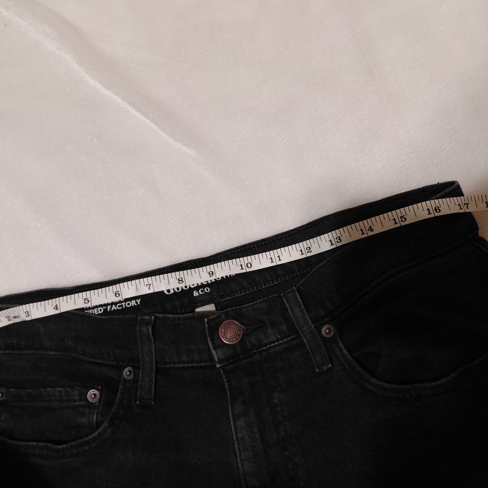 Goodfellow & Co Jeans Mens 34x32 Black Straight Leg Denim Pants Casual - Picture 3 of 8